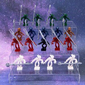 LEGO Bionicle Minis Toa Hordika Lot Of 18 Minifigures, Some with Weapon